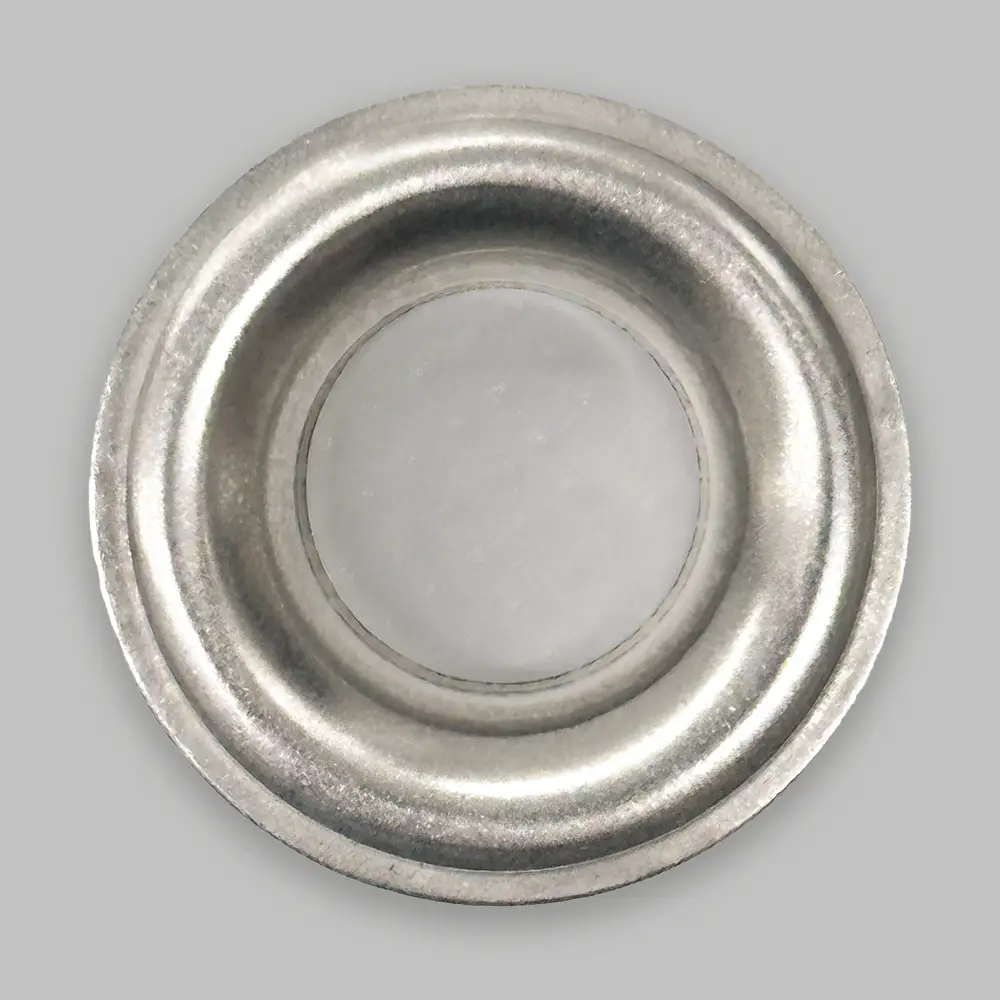 STAINLESS STEEL GROMMET TOP IMAGE